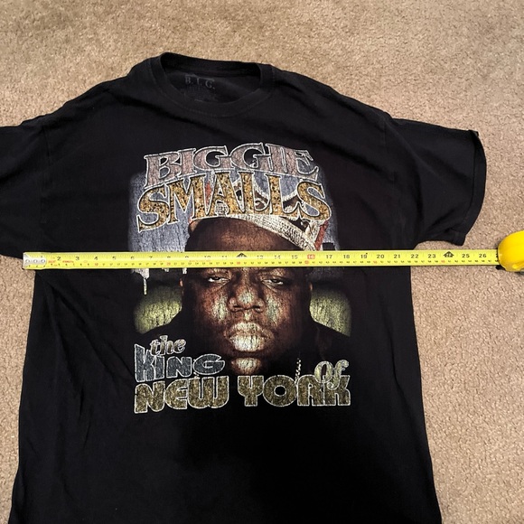 Vintage Biggie Smalls T-Shirt It Was All A Dream Black XL King Of New York - Picture 4 of 6